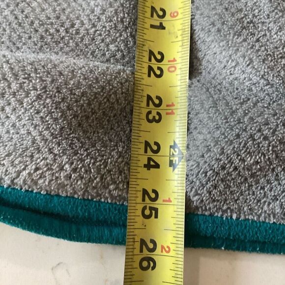 Patagonia Womens Retool Snap T Fleece Pullover Sz M Gray Teal - Picture 7 of 8